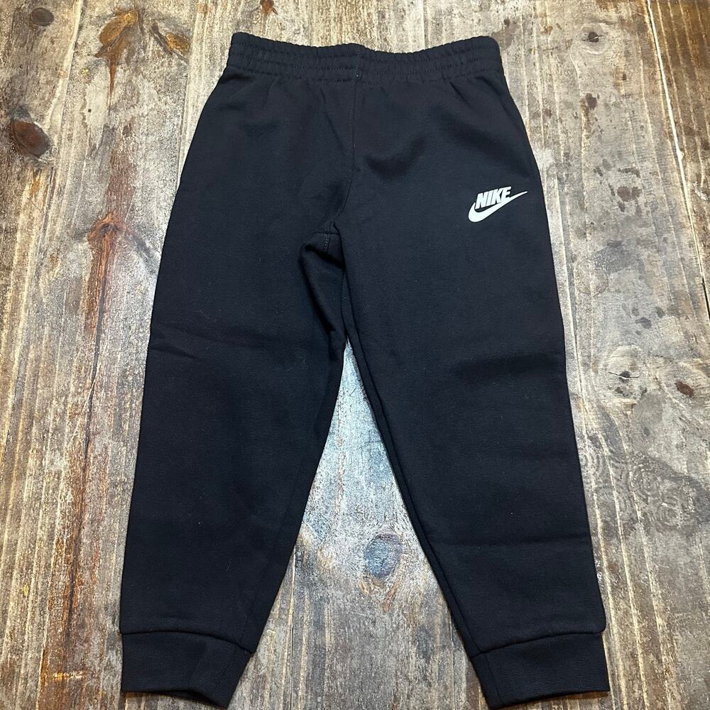 NEW Black Nike Sweatpants sz S (4-5) Pullon Sweatpants boys